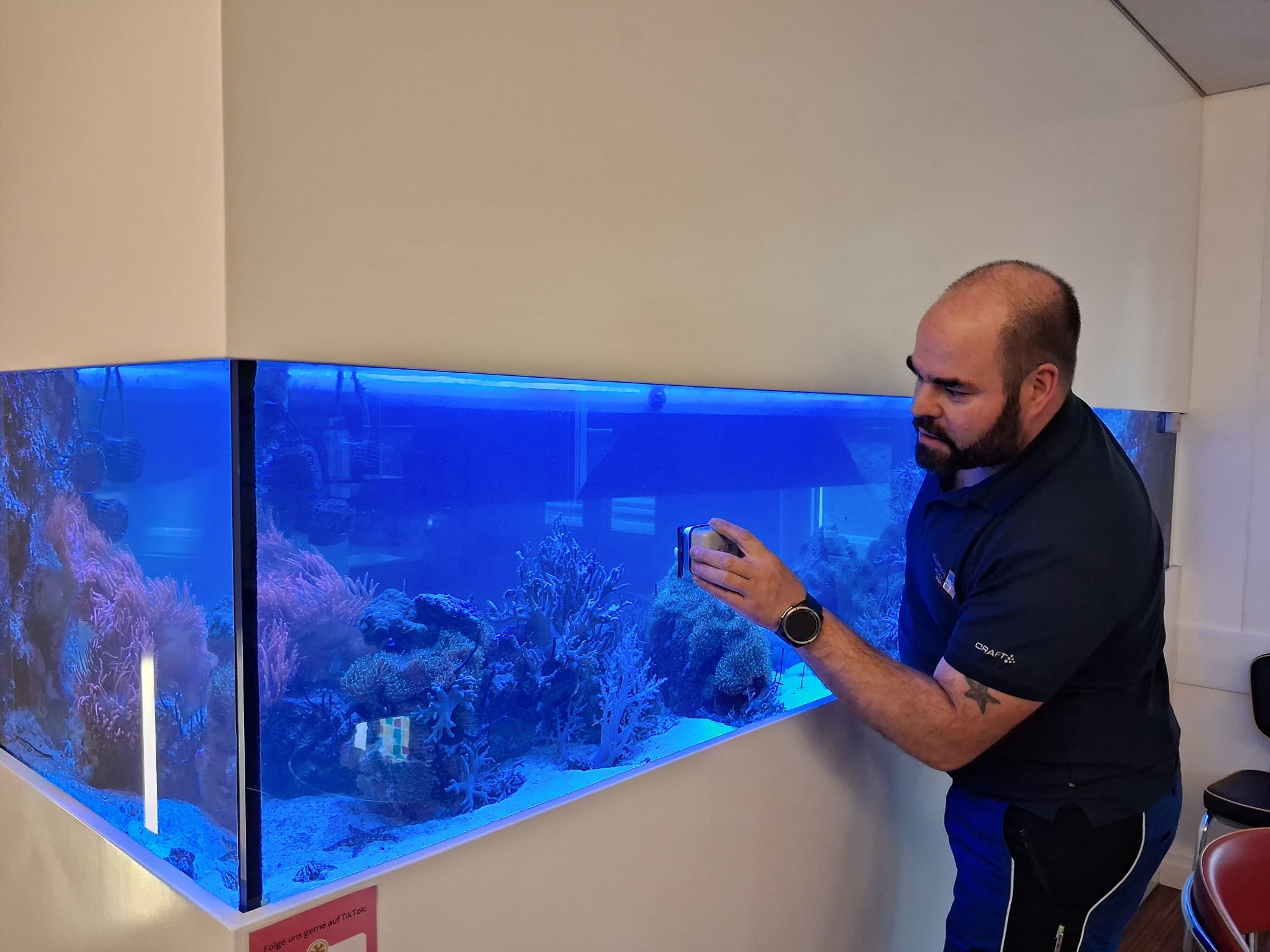 Kontakt Markus Bachmair Inhaber Aquarium West Service GmbH München und Oberland