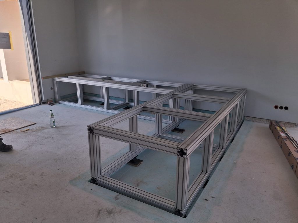 Unterbau Meerwasseraquarium 