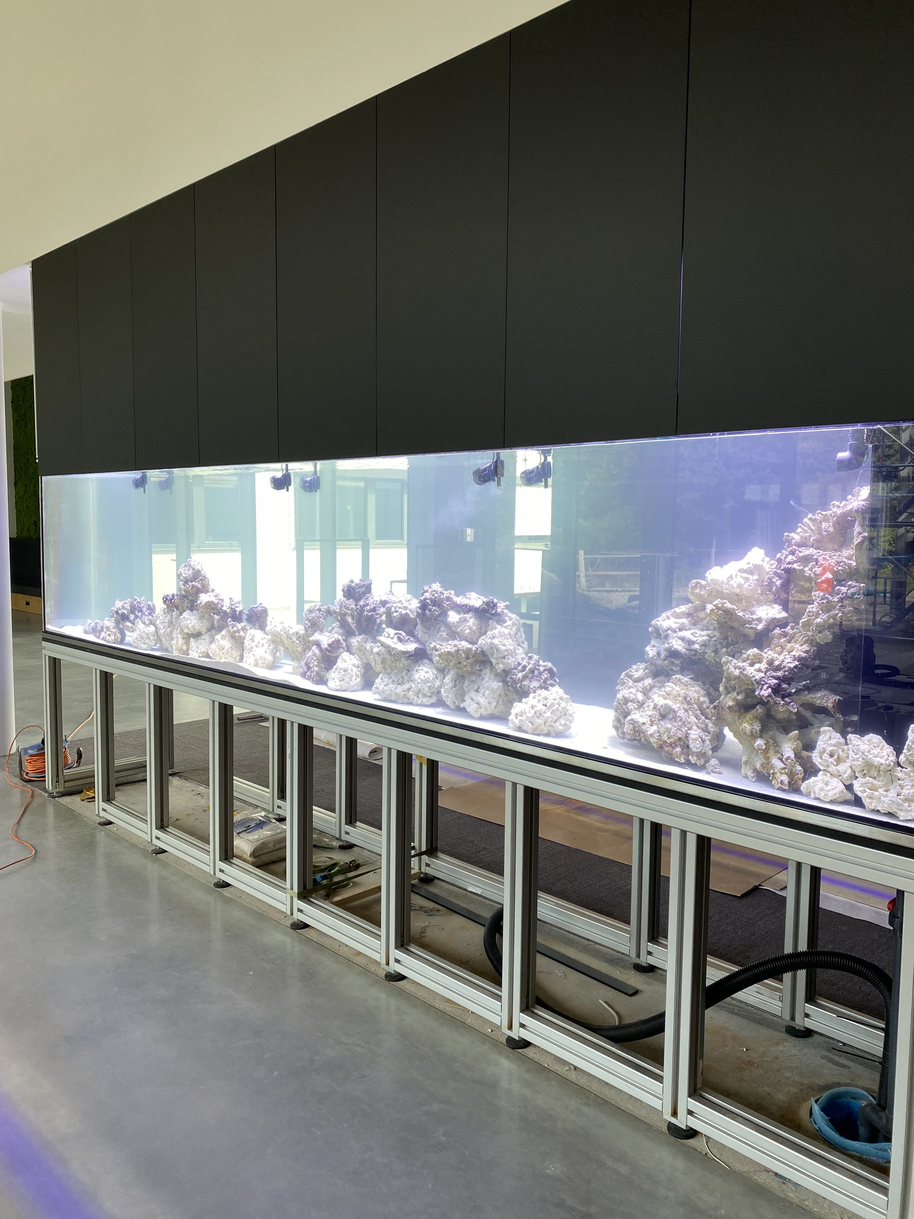 Unterbau Meerwasseraquarium
